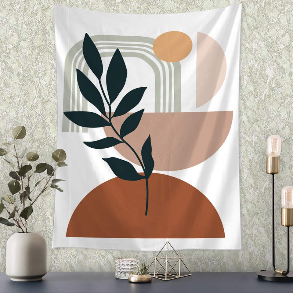 Tenture Murale Boho Plage Et Coucher De Soleil – Décoration XXL 350 X 256 Cm !